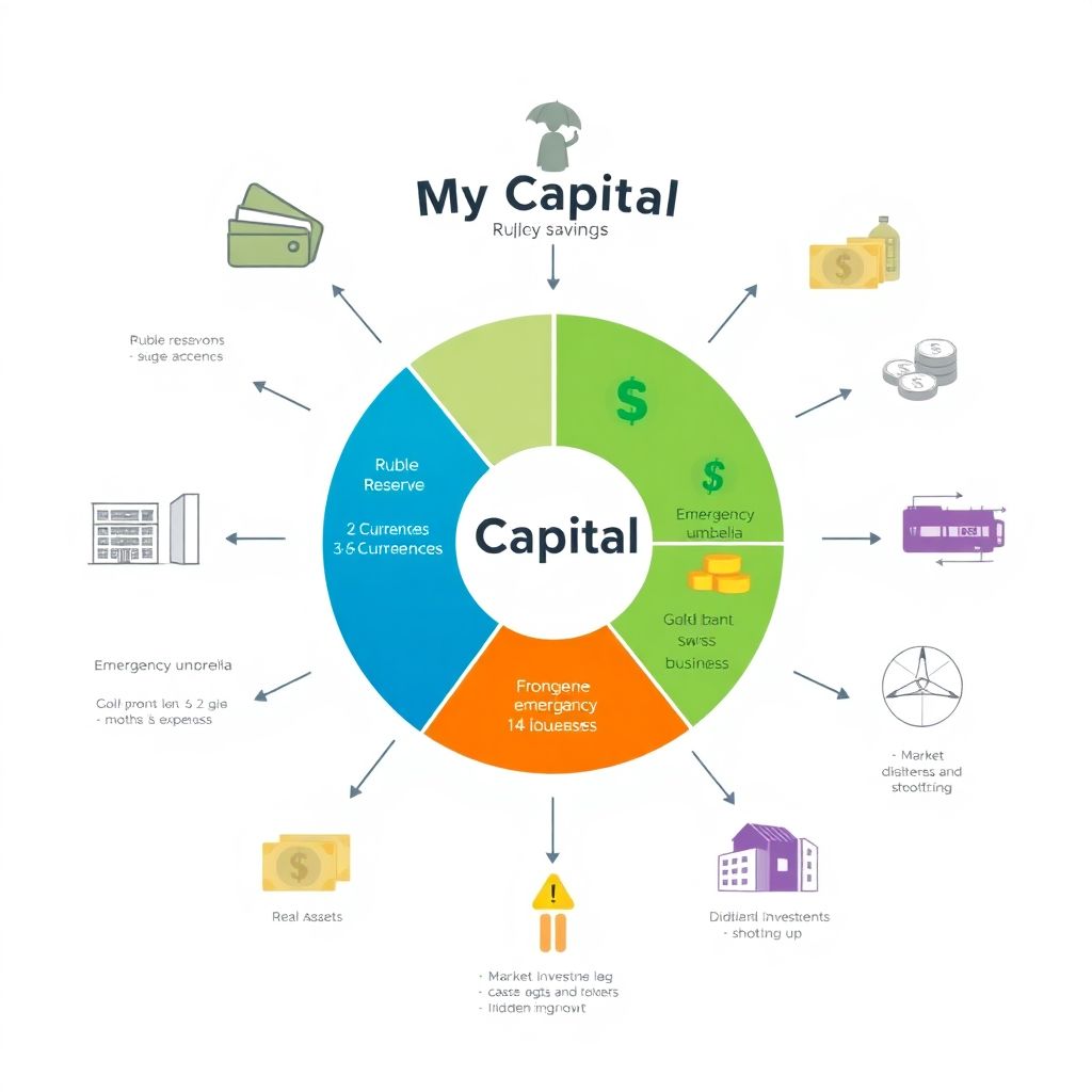 Как защитить сбережения от девальвации рубля через валютную диверсификацию и реальные активы