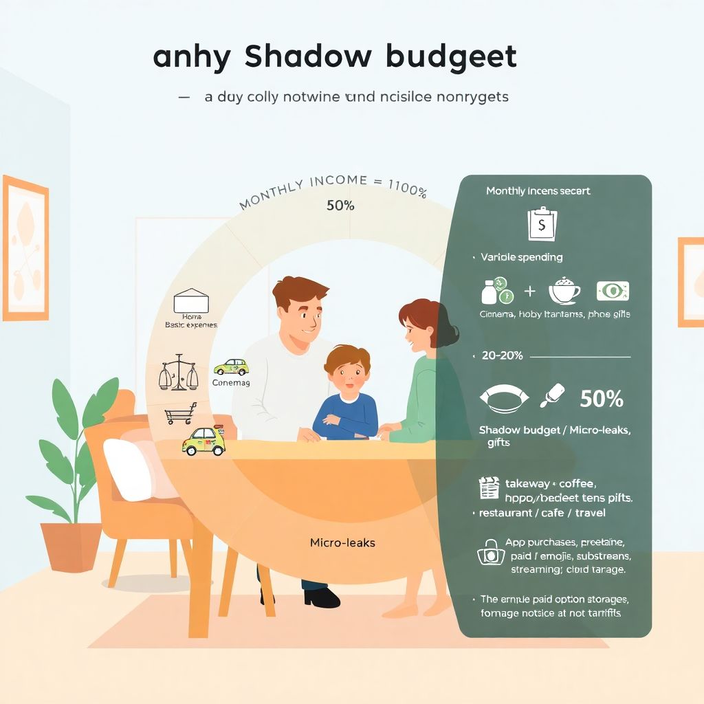 Теневой бюджет семьи: как найти утечки денег и снизить расходы без потерь качества жизни