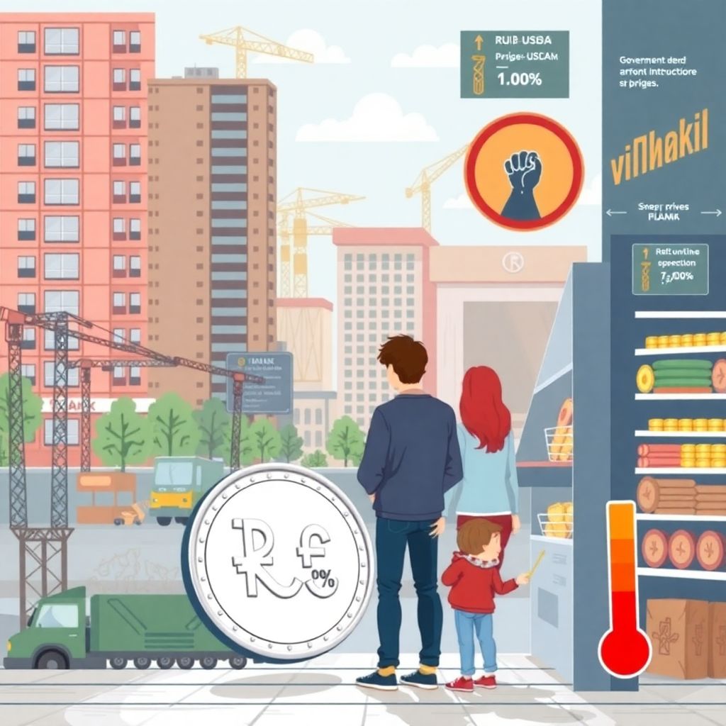 Инфляция в России: как формируется и какие активы защищают сбережения